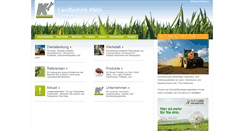 Desktop Screenshot of landtechnik-klein.de